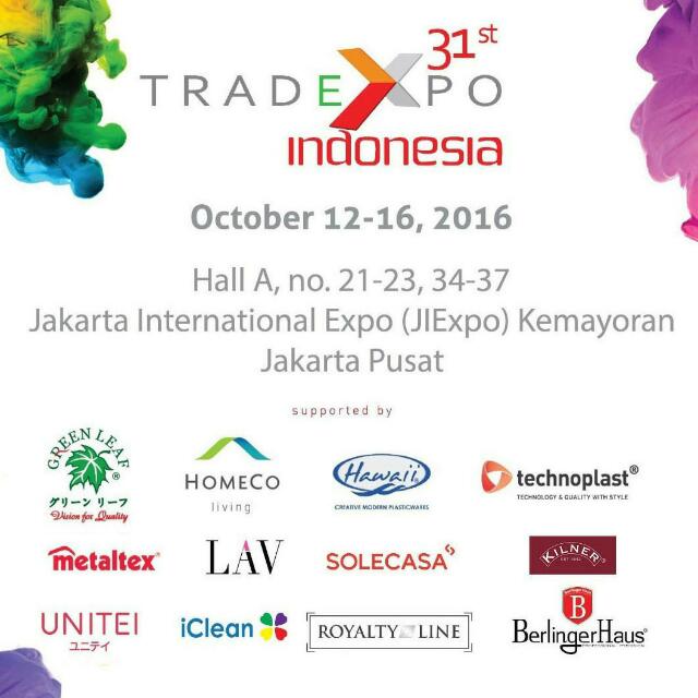 The 31th Trade Expo Indonesia
