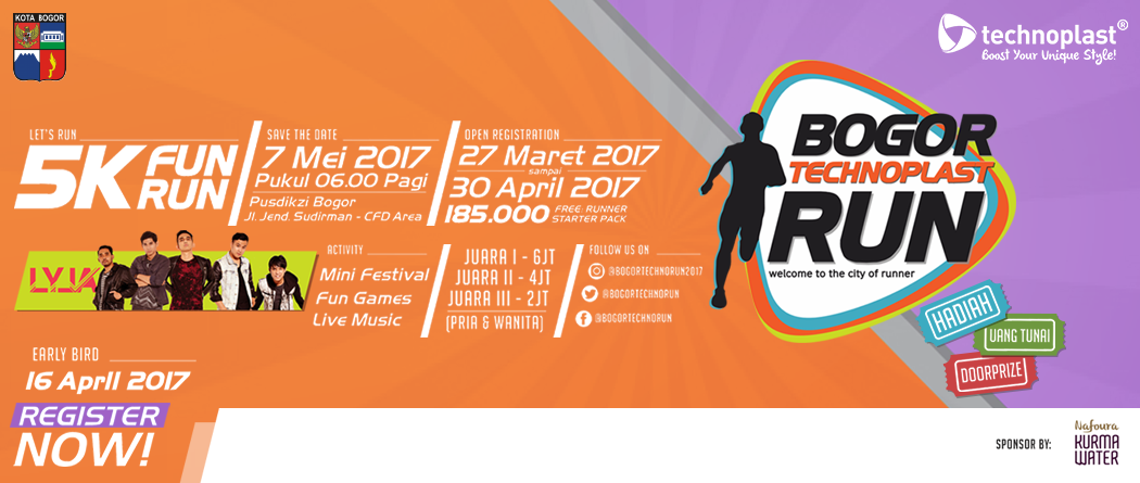 Bogor Technoplast Run 2017