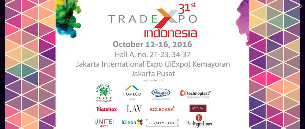 The 31th Trade Expo Indonesia