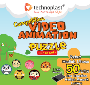 Yuk, Ikutan Animasi Video Technoplast Puzzle Lunch Set!