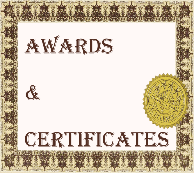 Award & Certification