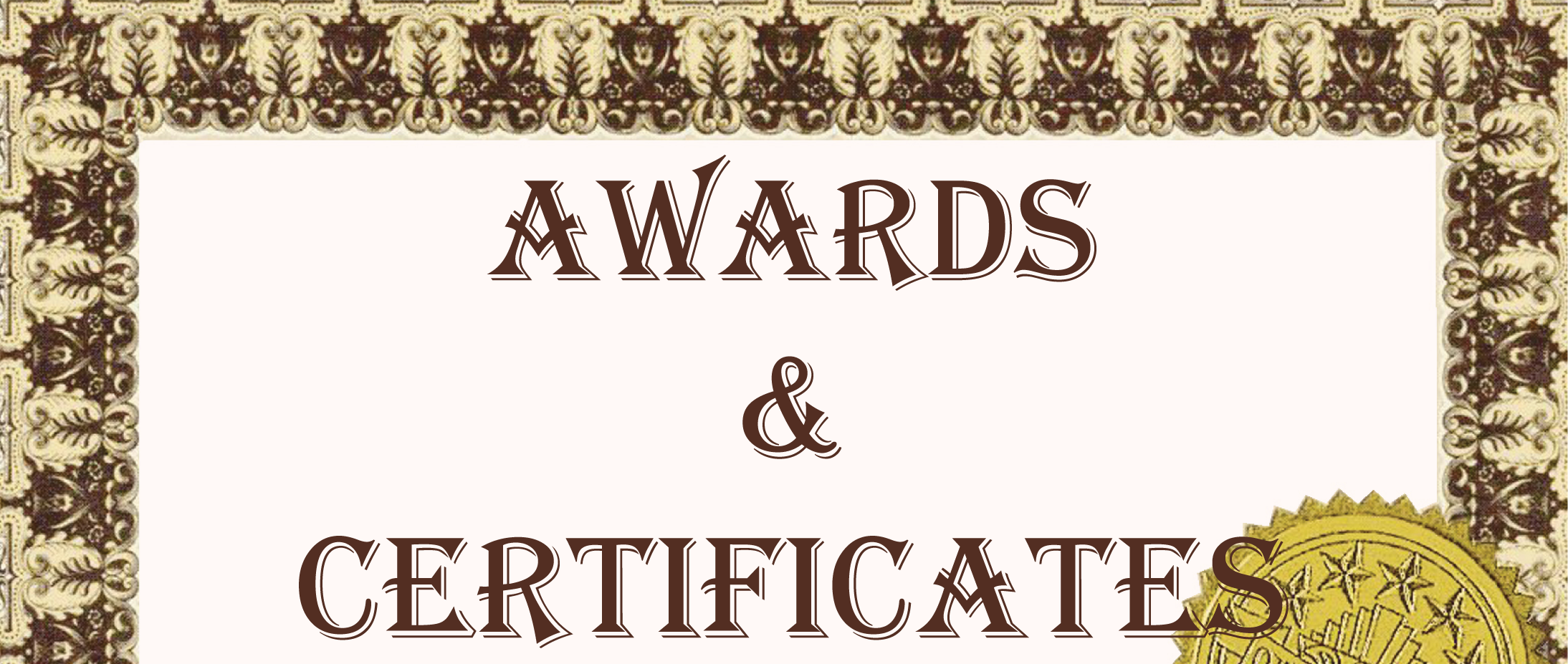 Award & Certification